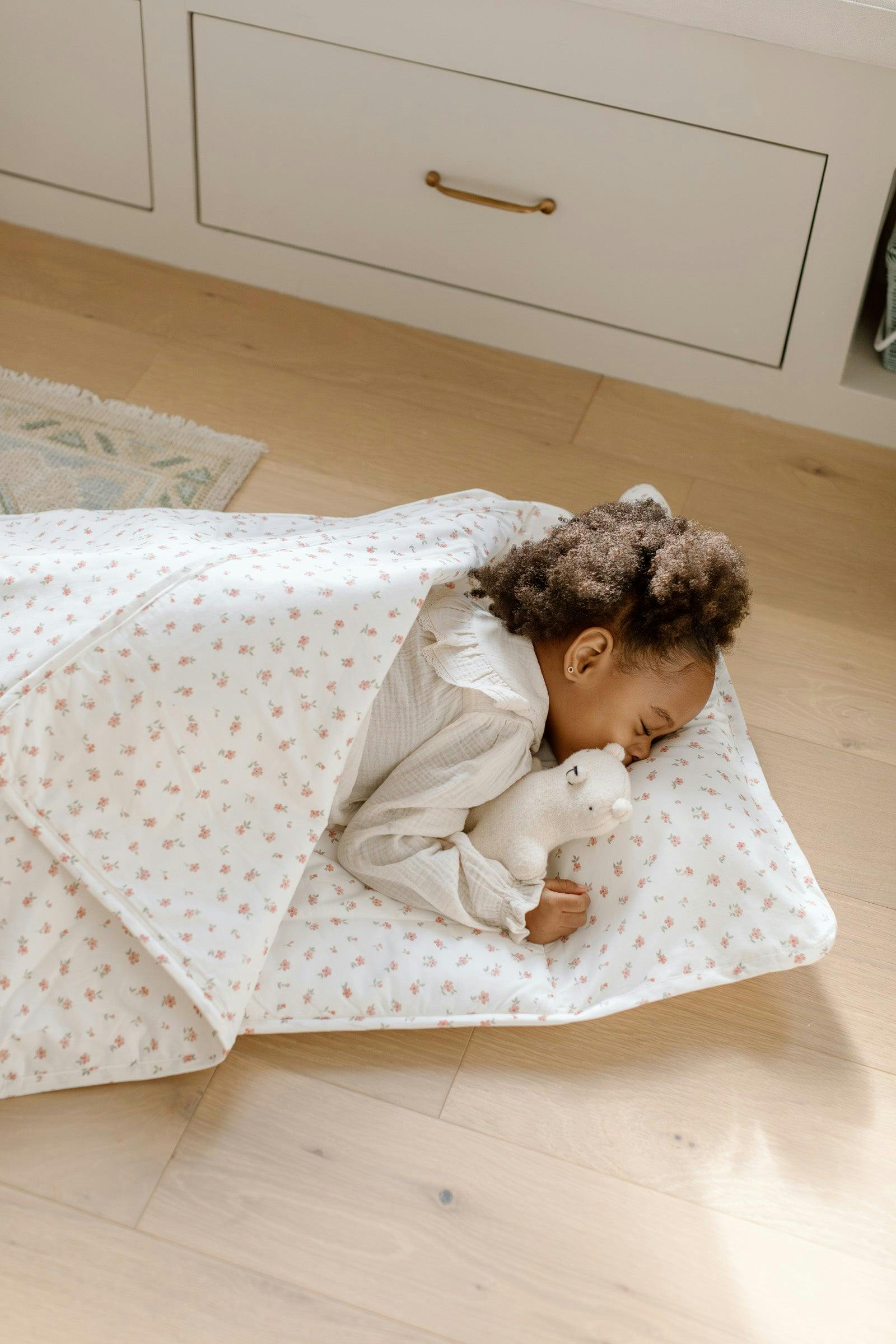 Organic Toddler Nap Roll-N-Rest Mat Set