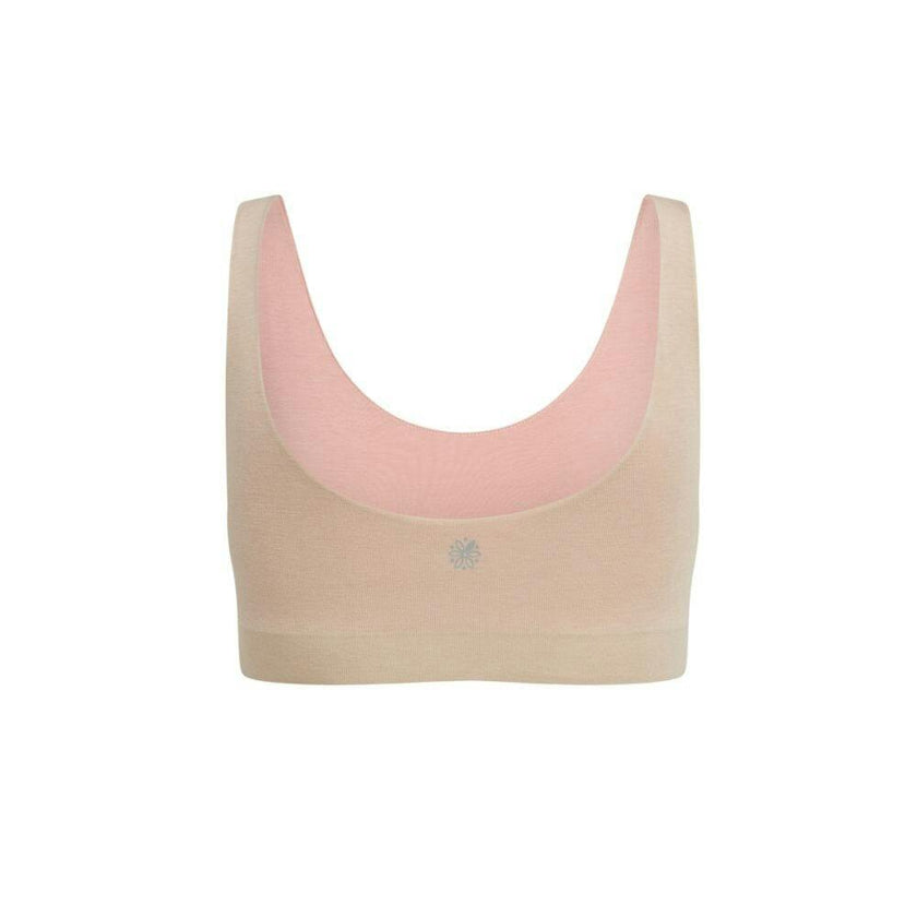 Aster Reversible Girls Tank Bra White
