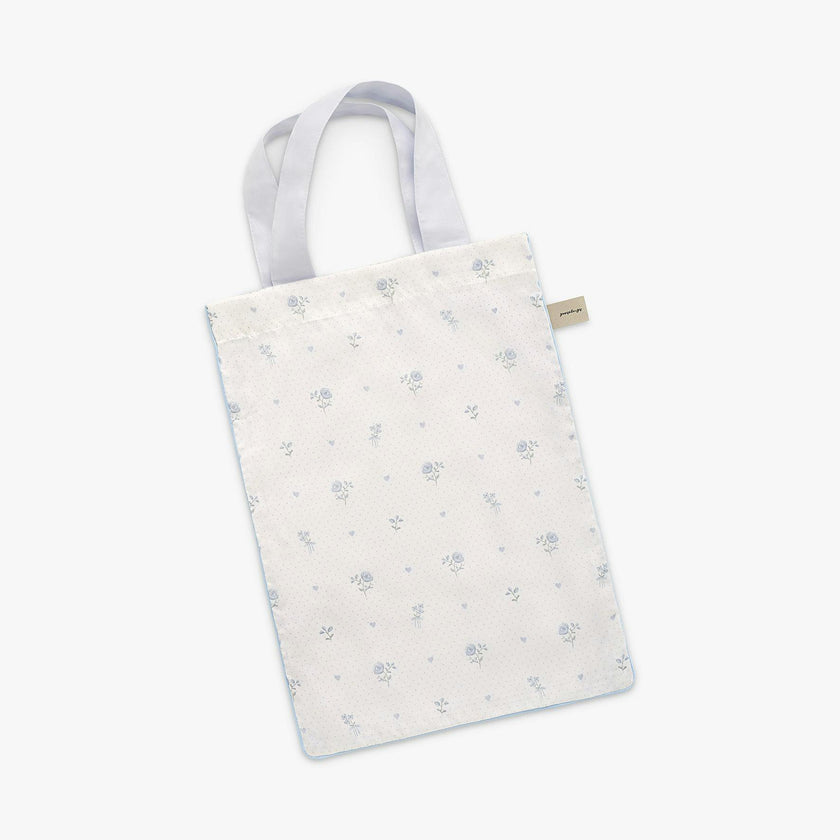 Ditsy Floral Toddler Pillow - Blue