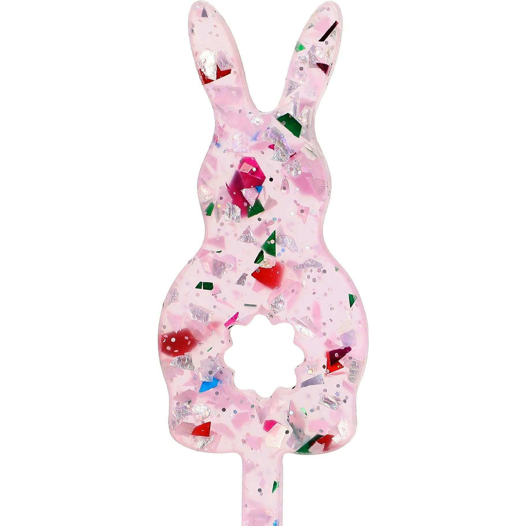 Confetti Bunny Drink Stirrers