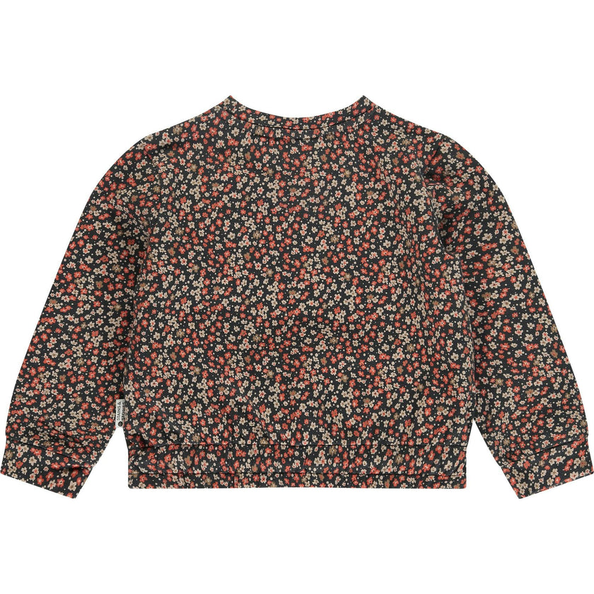 Multi-Floral Crewneck Sweatshirt
