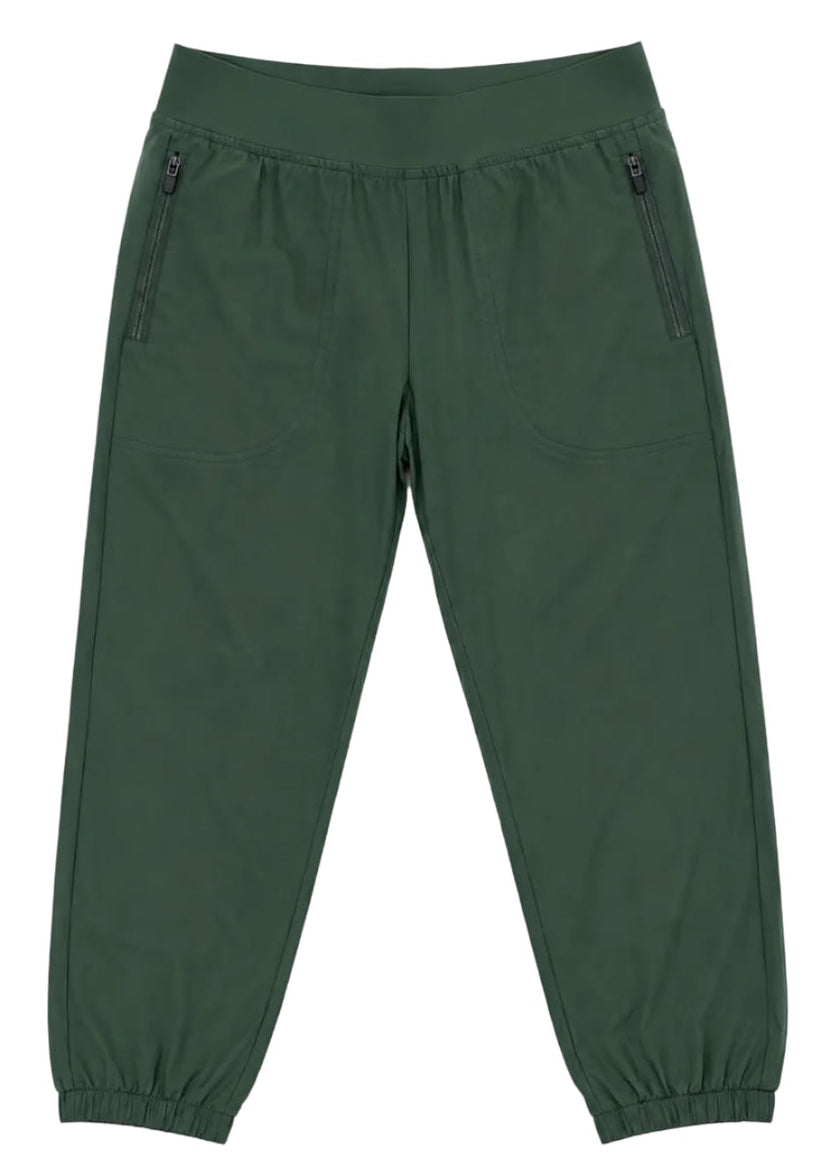 High Tide Joggers - Field Green