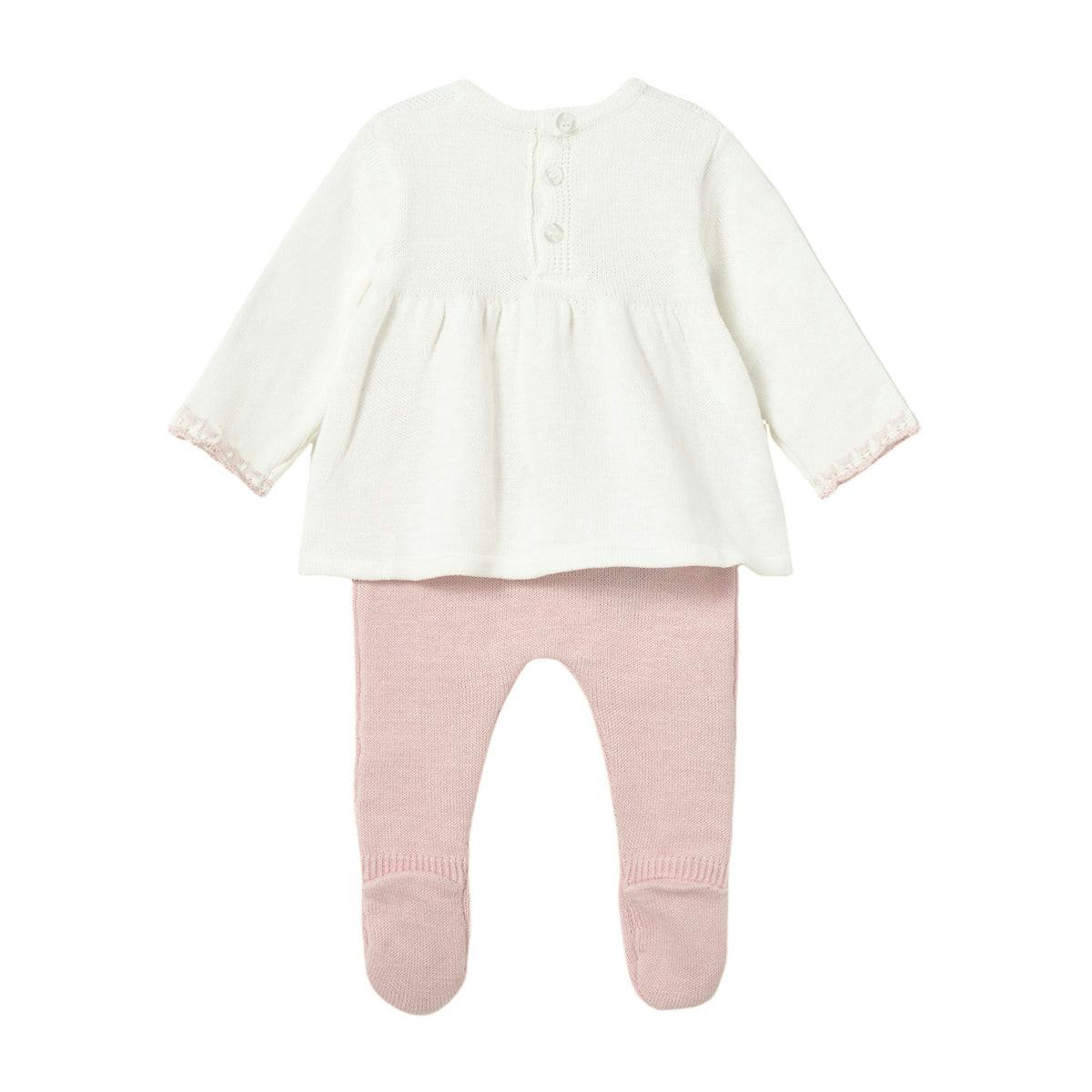Newborn Girl Pants and Sweater Set