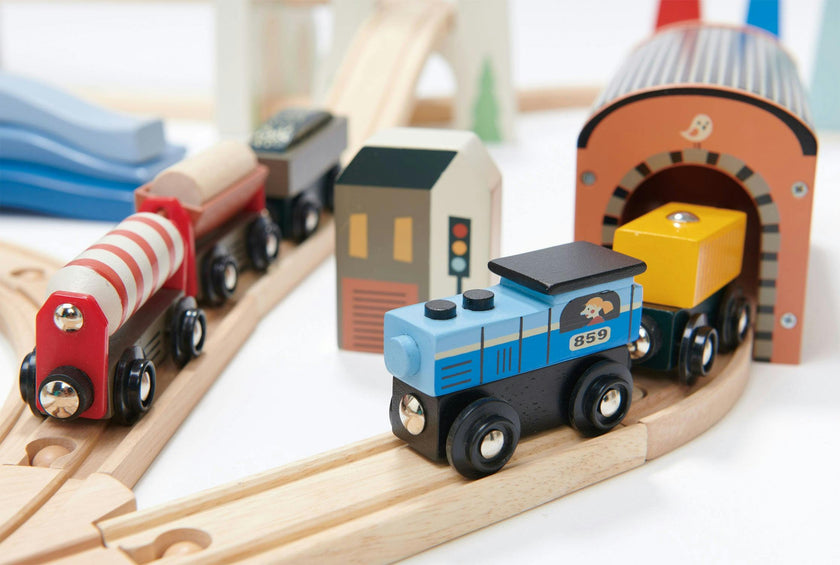 Mountain View Train Set