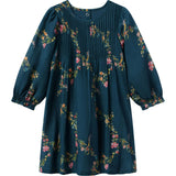 Charlotte Dress in Midnight Garden