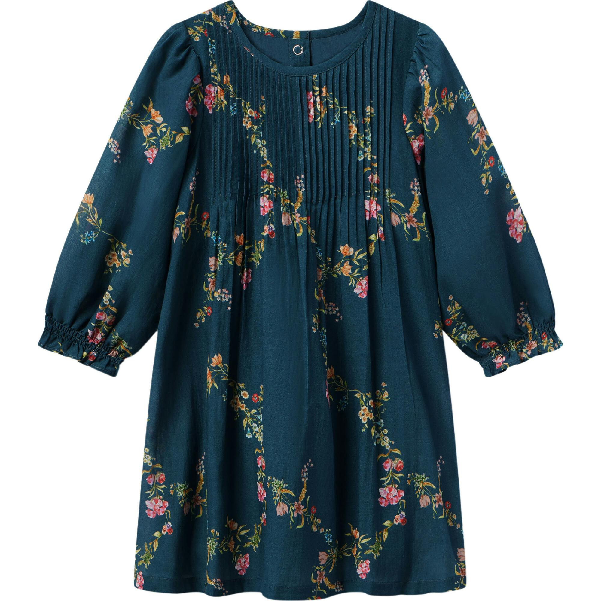 Charlotte Dress in Midnight Garden