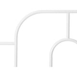 Paloma Metal Retro Headboard, White