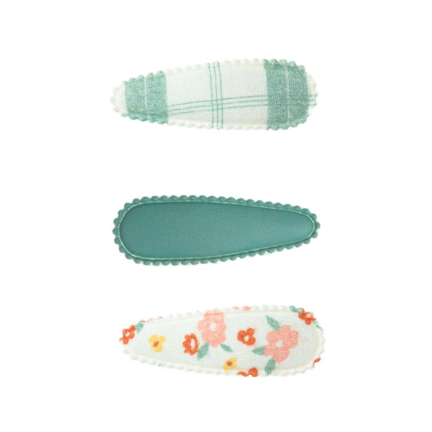 Cottage Snap Clips Set of 3 | Organic | Lille Cottage Club