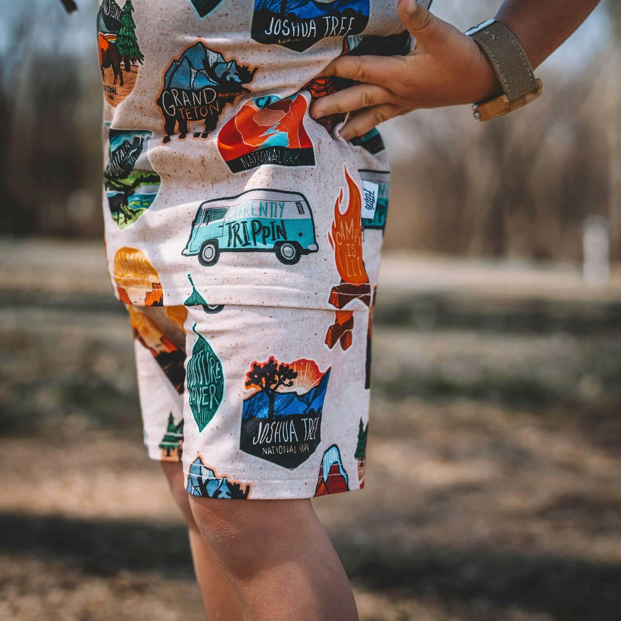 Tiny Traveler 2 Piece Shorts Set