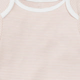 Long Sleeve Bodysuit - Blush Stripe