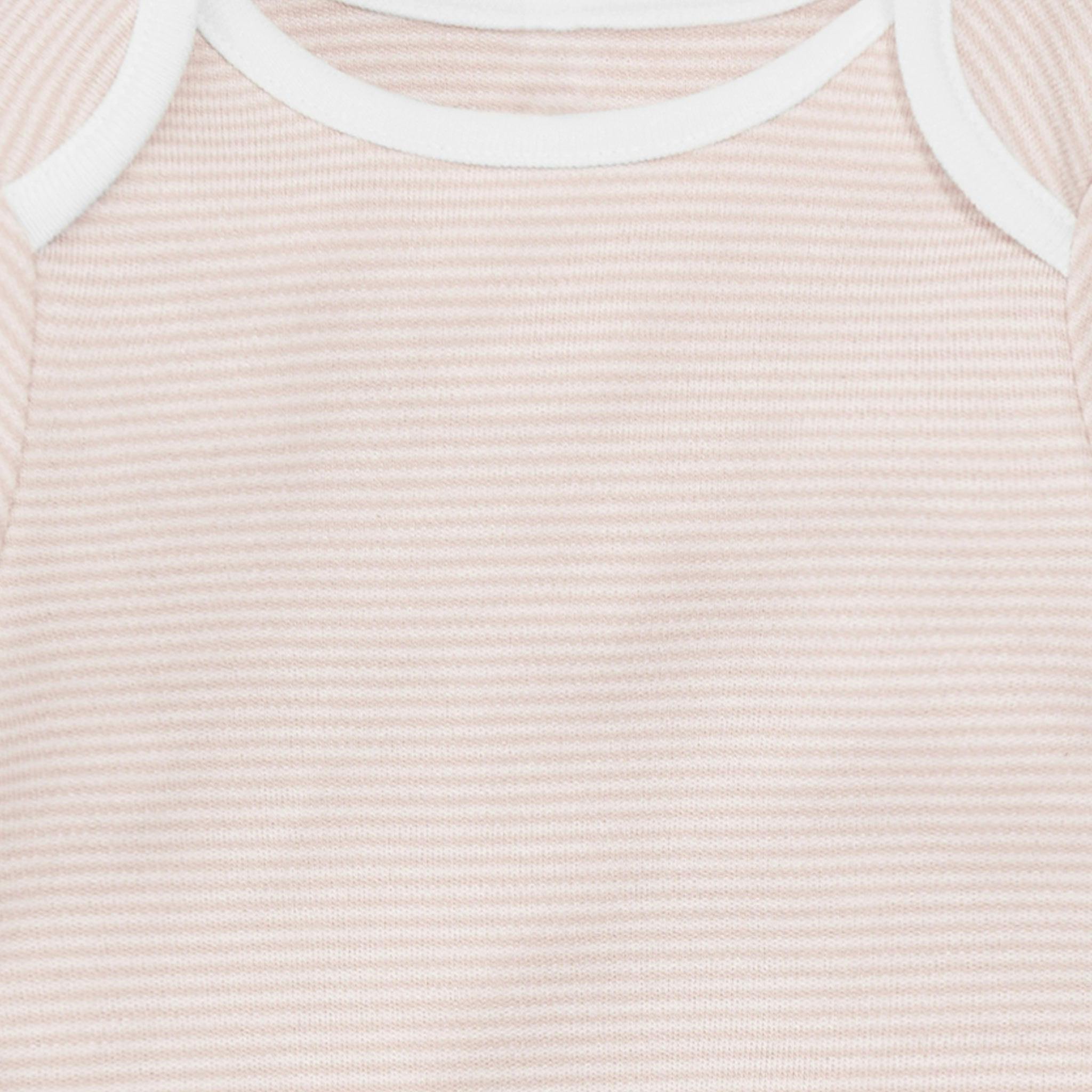 Long Sleeve Bodysuit - Blush Stripe