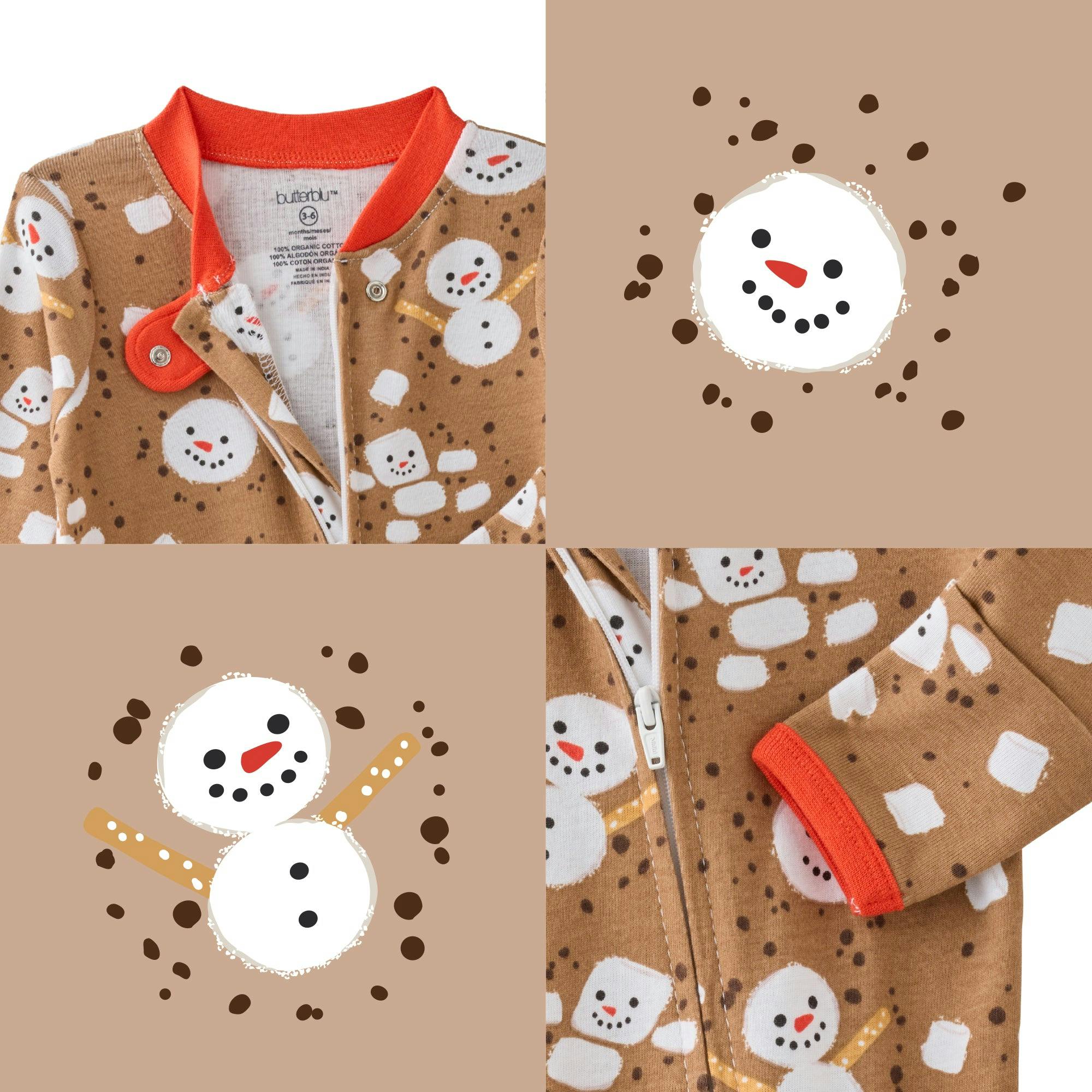 SCOUT Sleep & Play Baby Boys Pajamas
