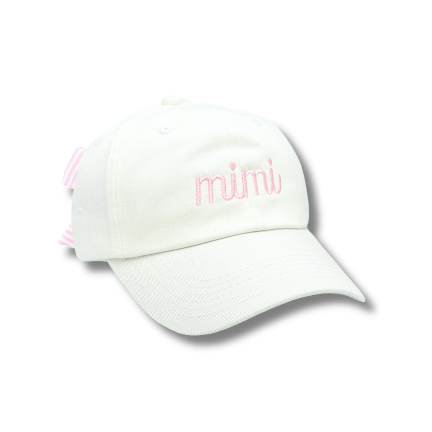 Adult Mimi Bow Baseball Hat