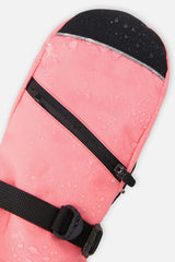 Teknik Winter Mittens Neon Coral