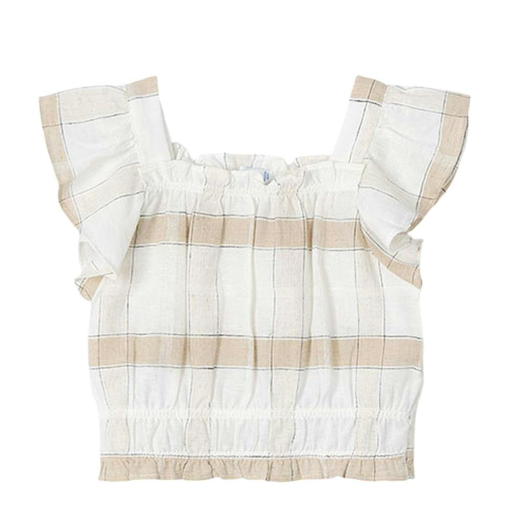 Girl Gingham Top