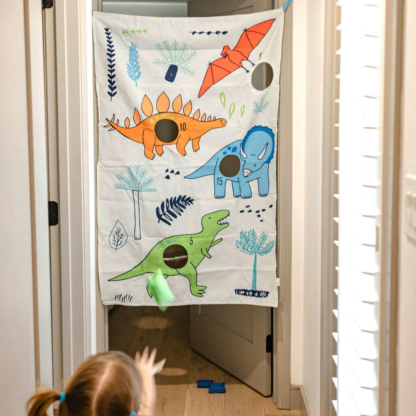 Dino Doorway Beanbag Toss