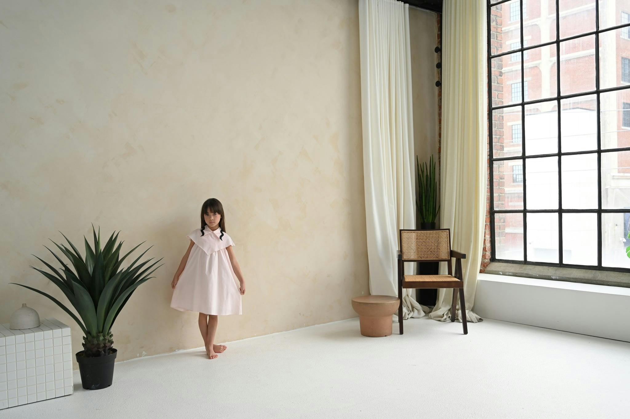 Lara dress (off-white)