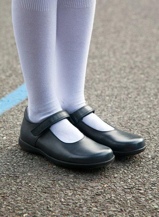 Hampton Classics Emily School Shoes in Black