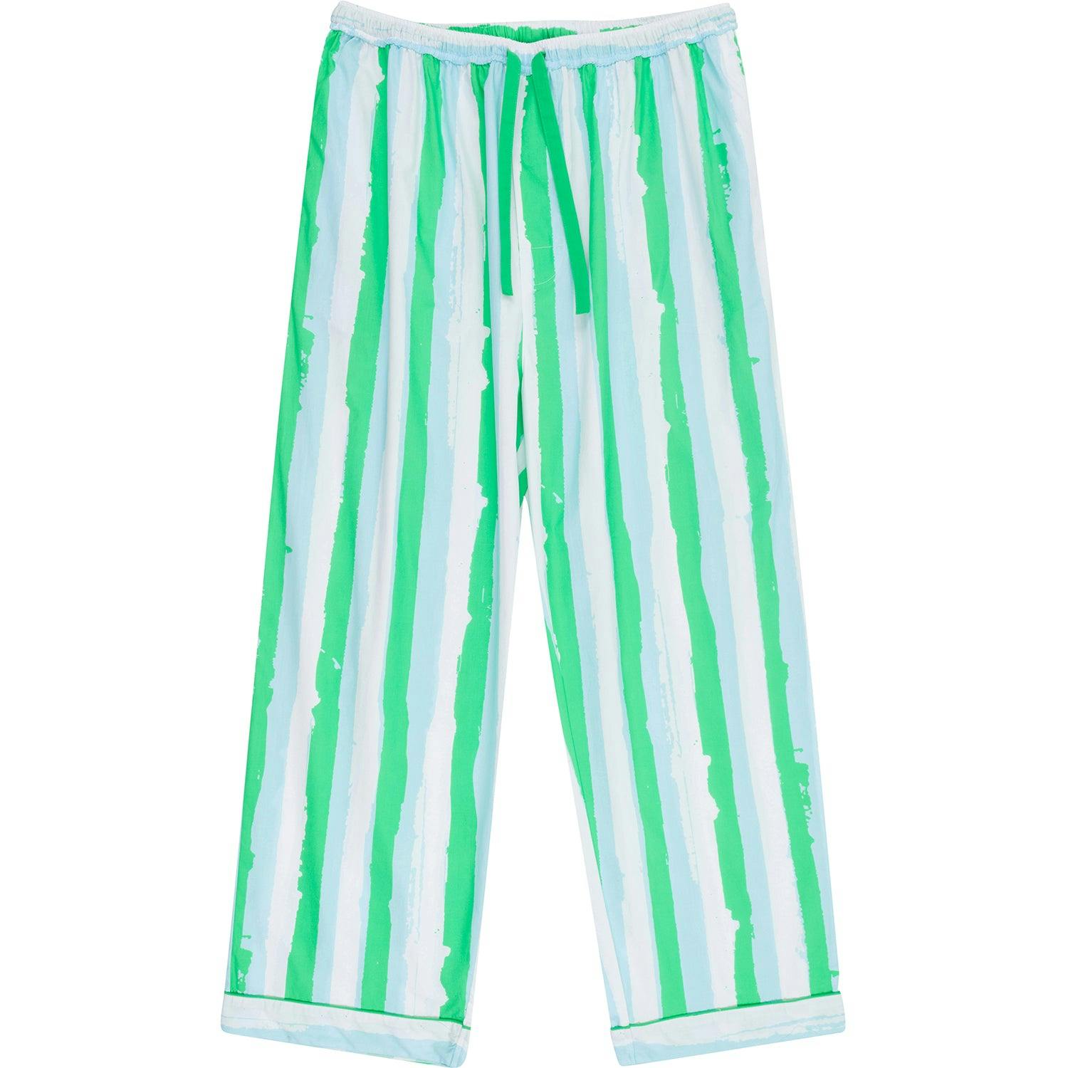 Men's Drawbertson Wild Stripes PJ Pants - Organic Cotton Poplin