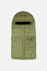 Evolutive Footmuff For Car Seats and Strollers Olive Green