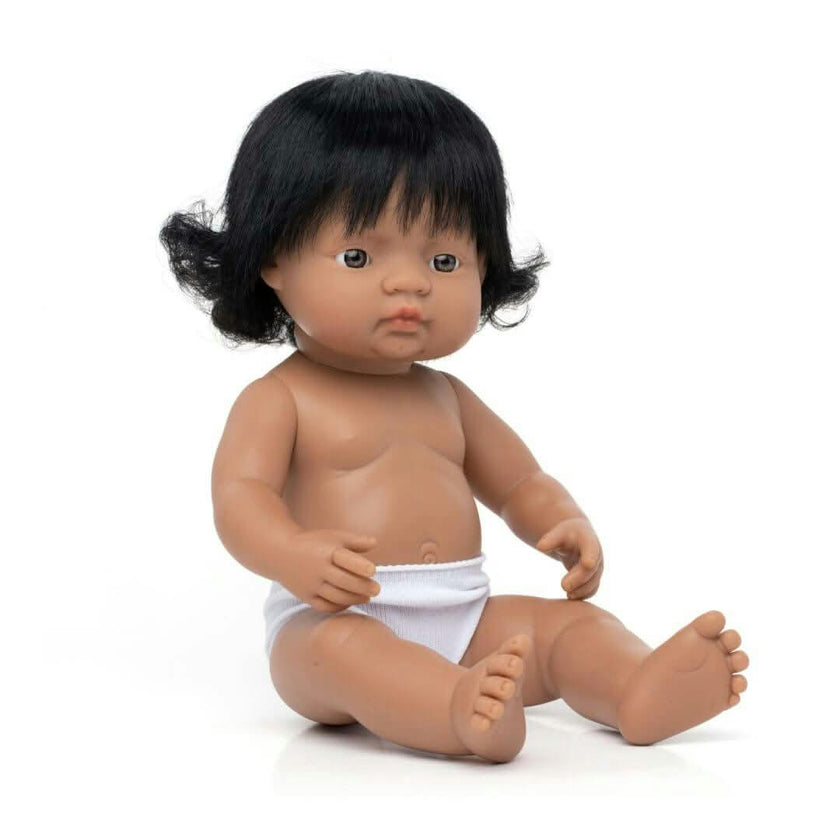 Baby Girl Doll with Blond Hair 15 inch