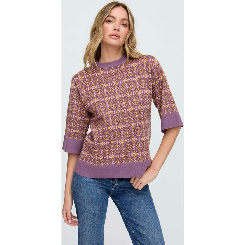 Daffodil Slouchy Knitted T-Shirt