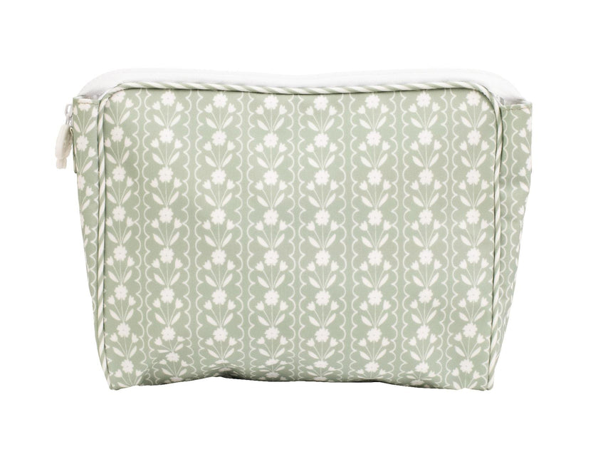 The Go Bag in Sage Floral