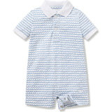 Baby's Pima Louis Play Romper in La Mer