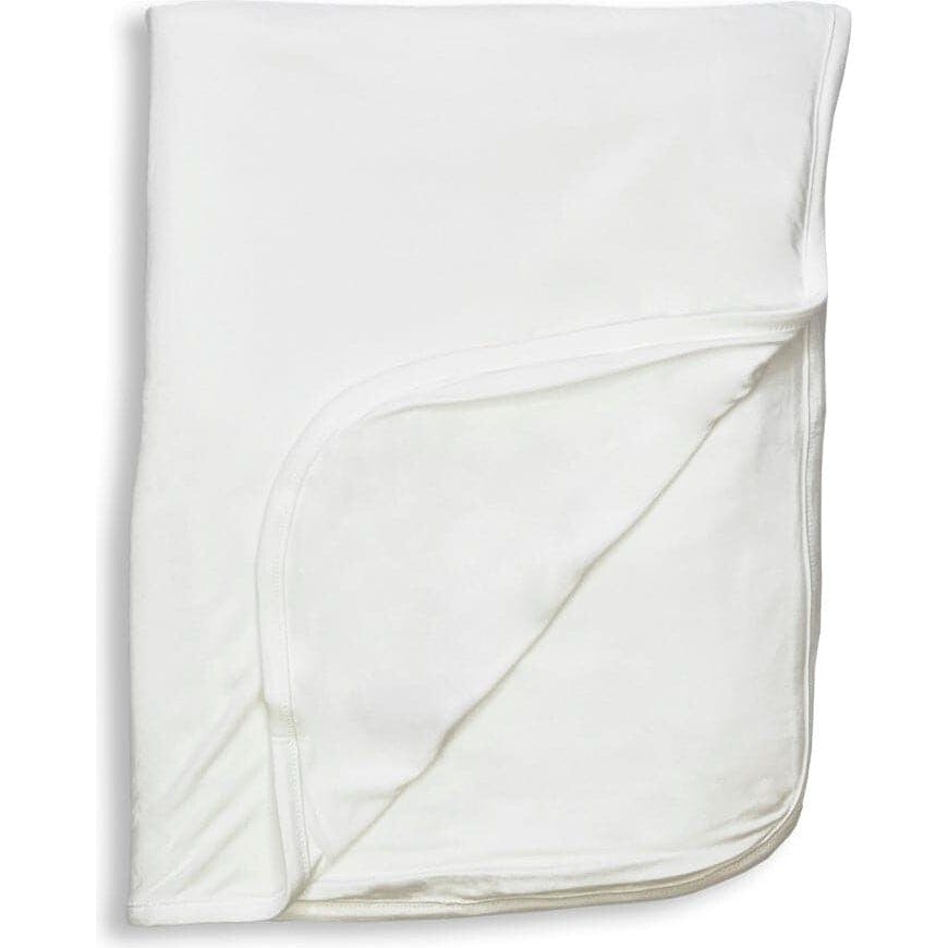 Milk White Bamboo Blanket