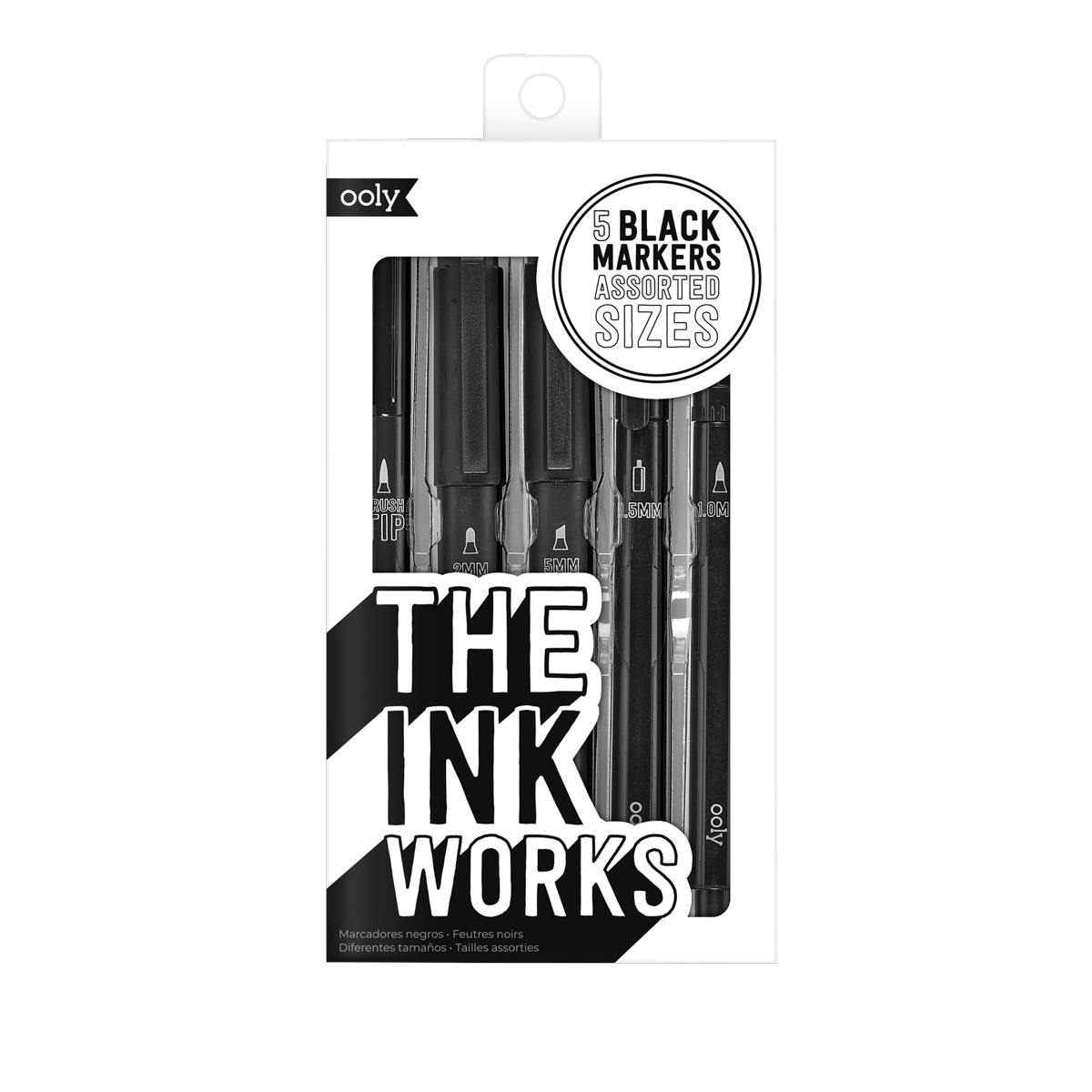 The Ink Works Markers - Multiple Tips - Set of 5
