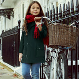 Ebury Padded Wax Jacket - Racing Green