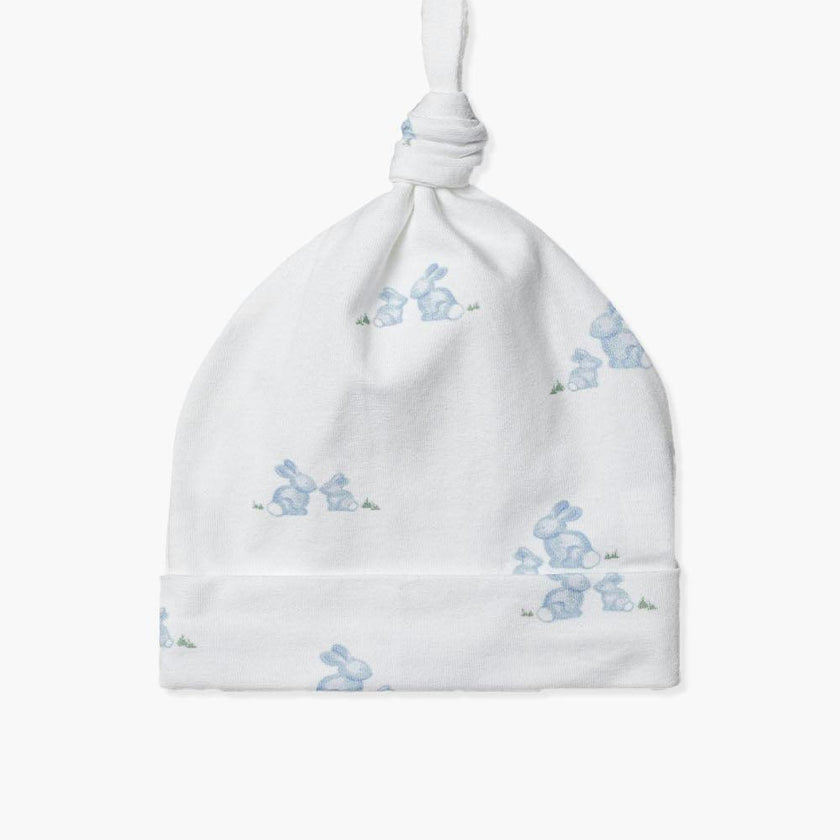 Baby Hat in Pale Blue Bunny