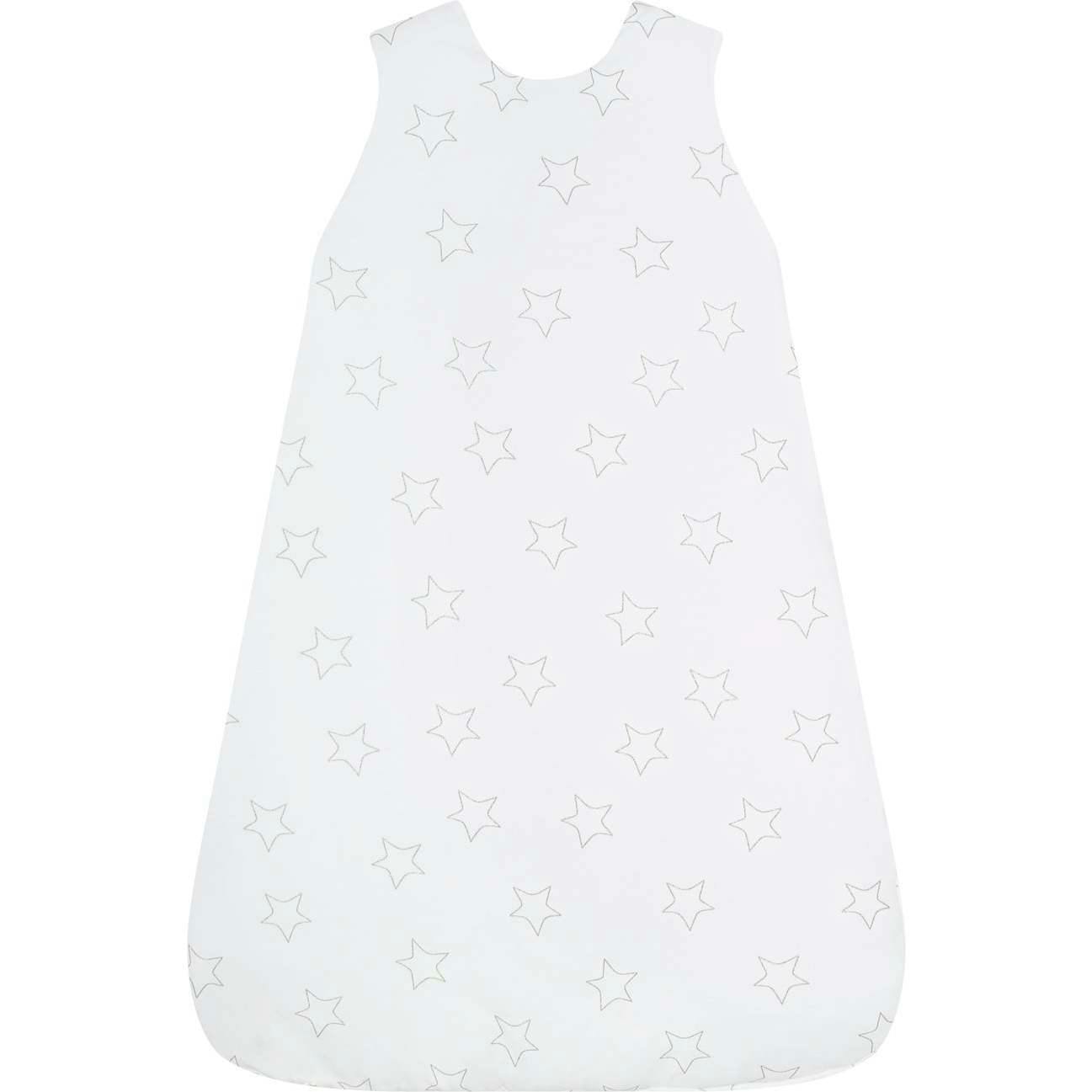 Grey Stars Print Winter Sack