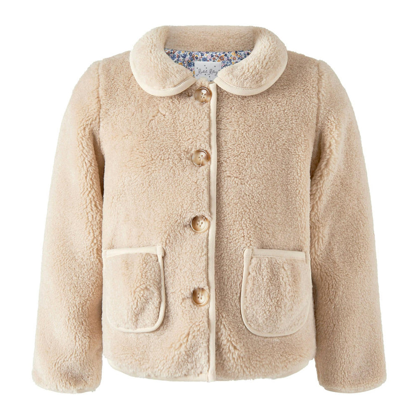 Cream Shearling Jacket