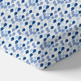 Organic Print Fitted Crib Sheet