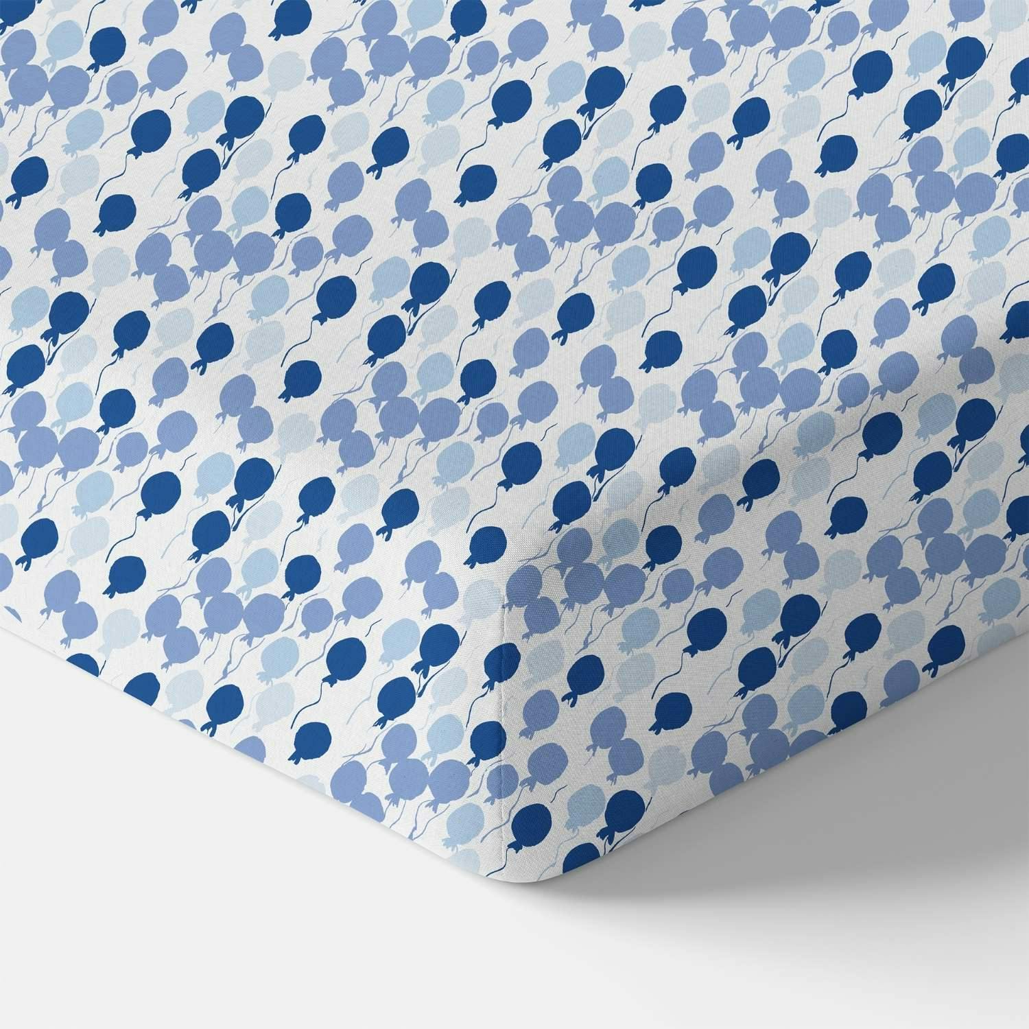 Organic Print Fitted Crib Sheet