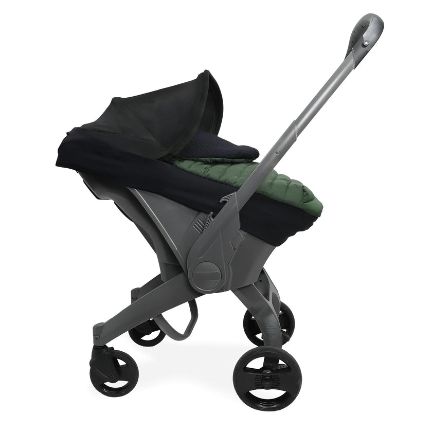Winter Car Seat Cover - Dark Green