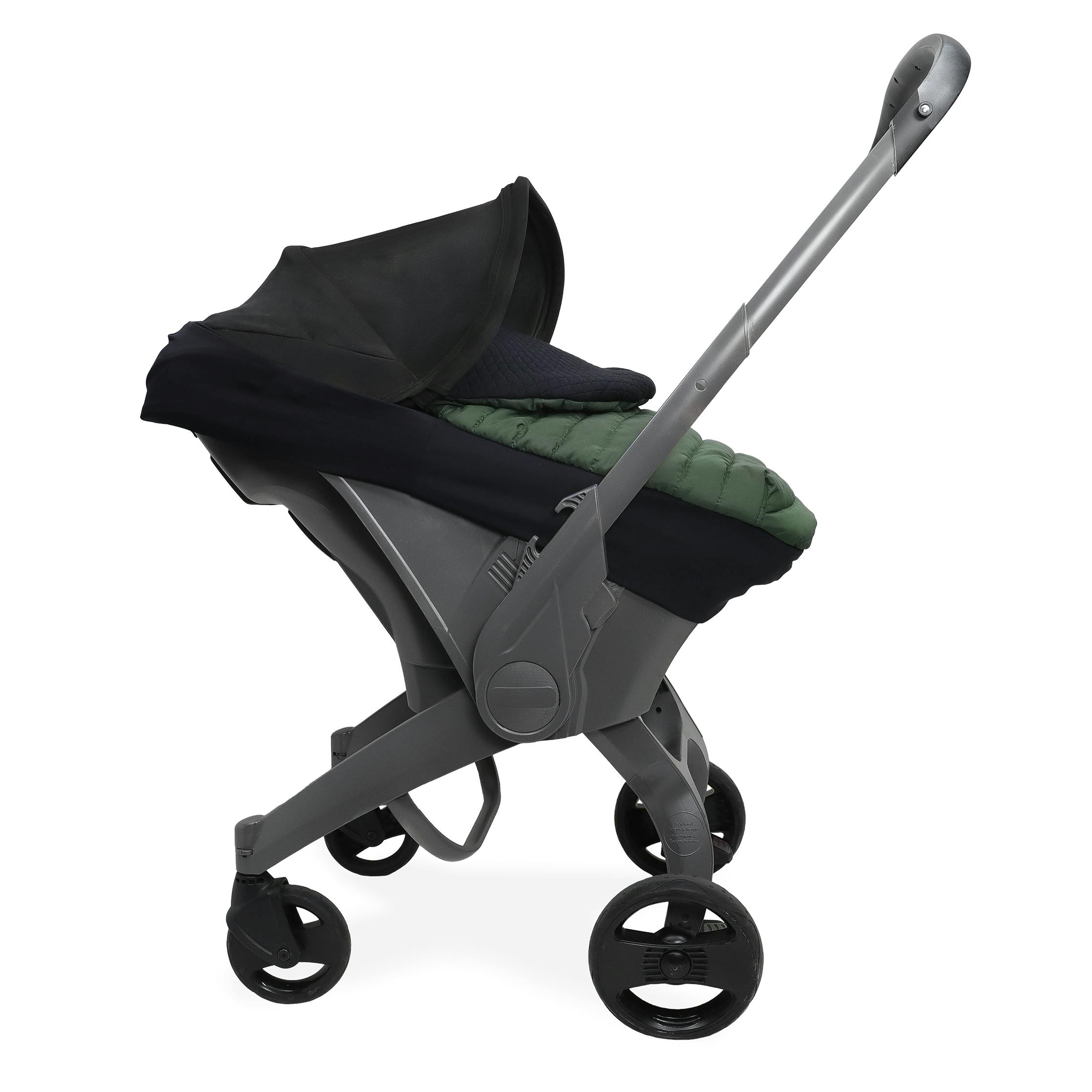 Winter Car Seat Cover - Dark Green