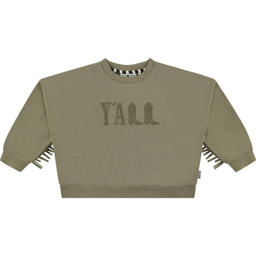 Y'ALL Crew Neck Pullover Sweatshirt