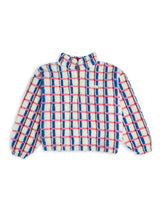 adult merino wool kangaroo jacket - pink & cobalt