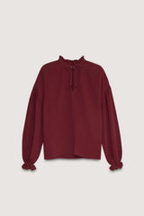 Olivia Woman Blouse Plum Fantasy_Sampling