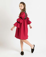 Bella dress (pink without golden embroidery blooms)