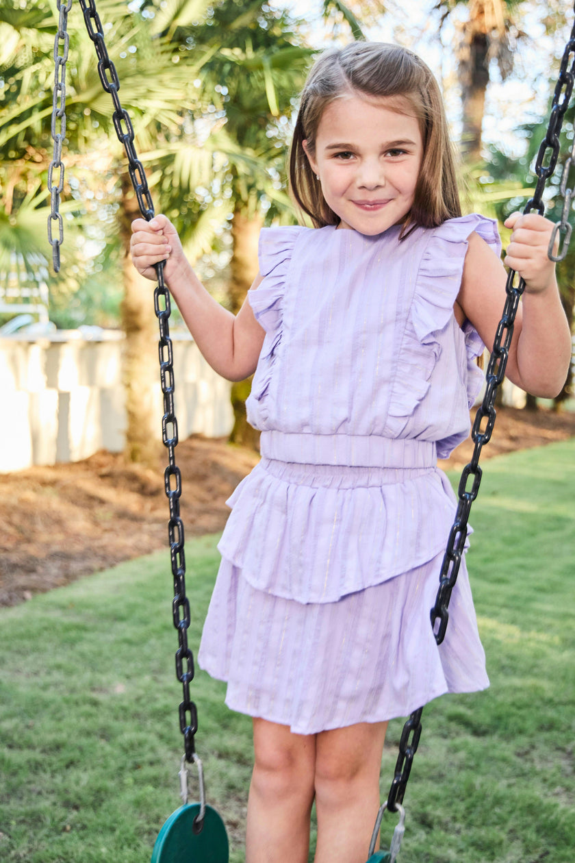 Parker Skort Purple/Gold