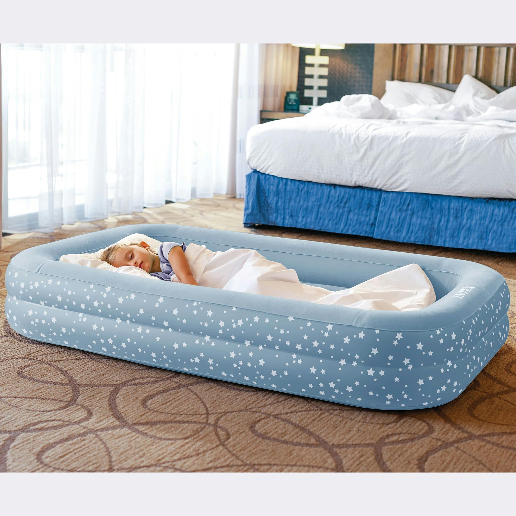Kidz Travel Bed: Blue Exclusive