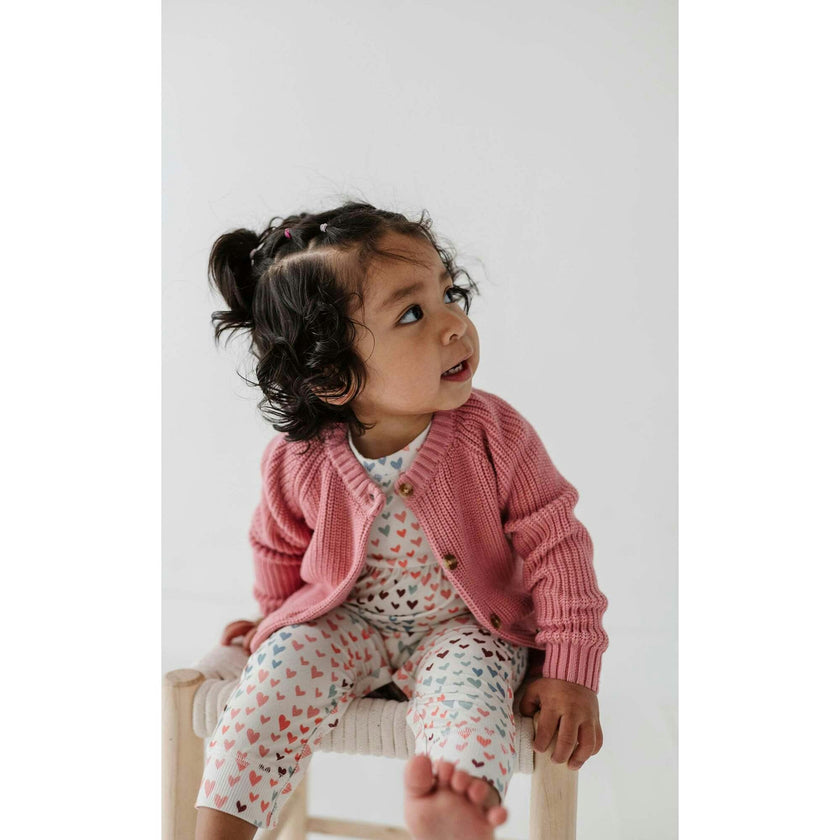Girl's Knit Cardigan