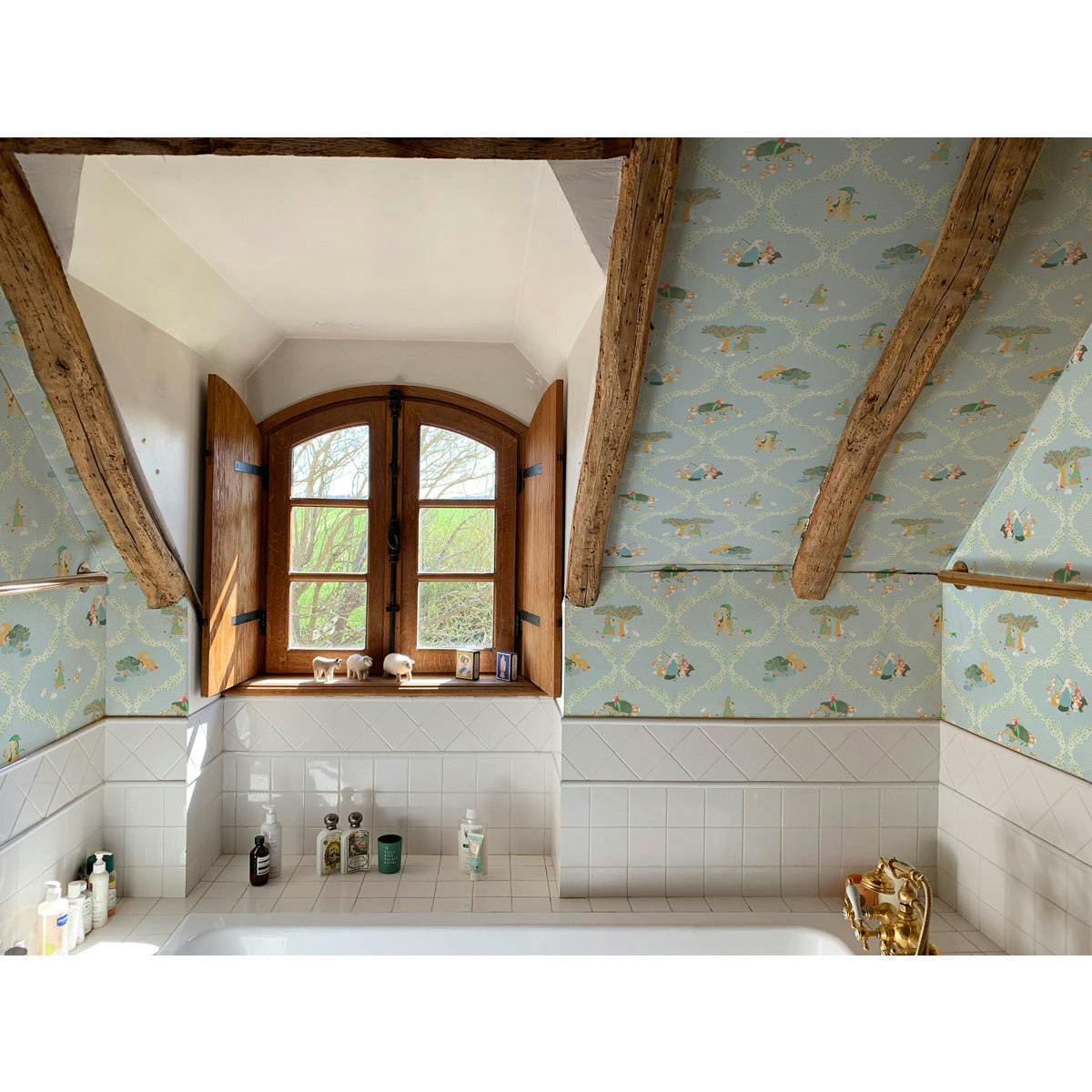 Papier peint LES ENFANTS PERDUS coloris Ciel