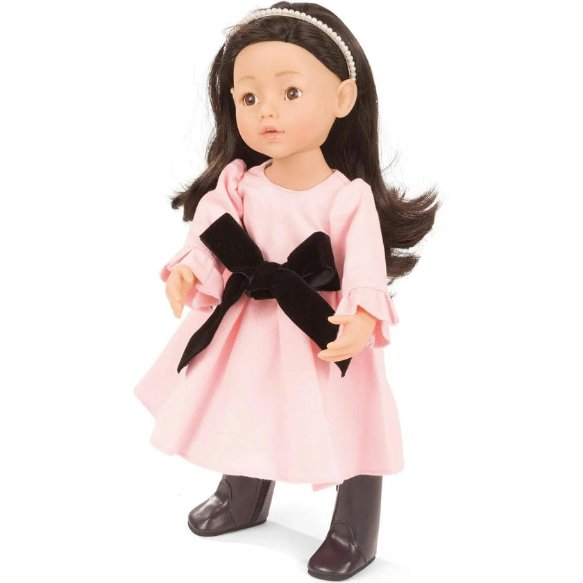 Gotz Little Kidz “Marianne Jubilee” 14" Standing Doll – 9‑Joint Vinyl Body