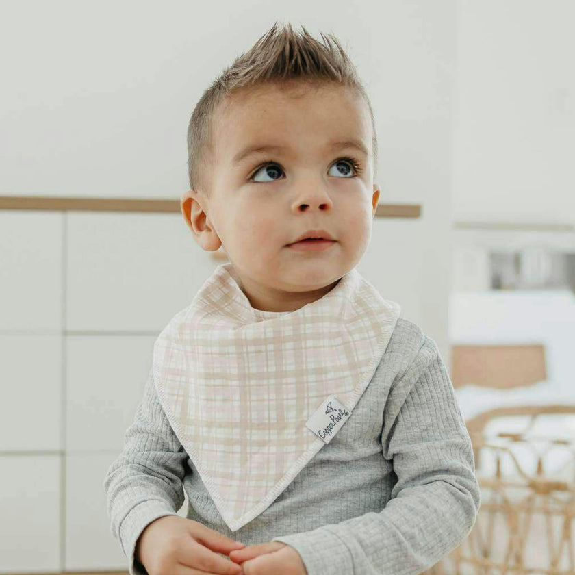 4 Pack Baby Bandana Bibs - Bogey