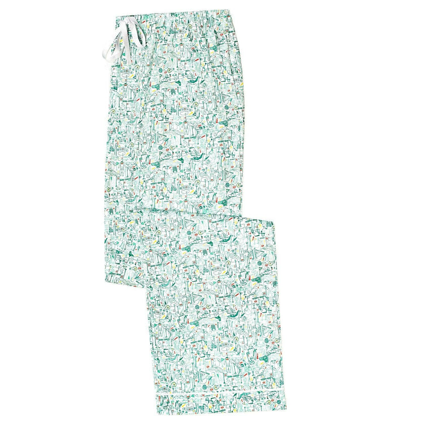Golf Women’s Button Front Long Pajama Set
