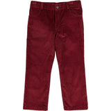 Corduroy Five Pocket Trousers in Burgundy (4-10yrs)